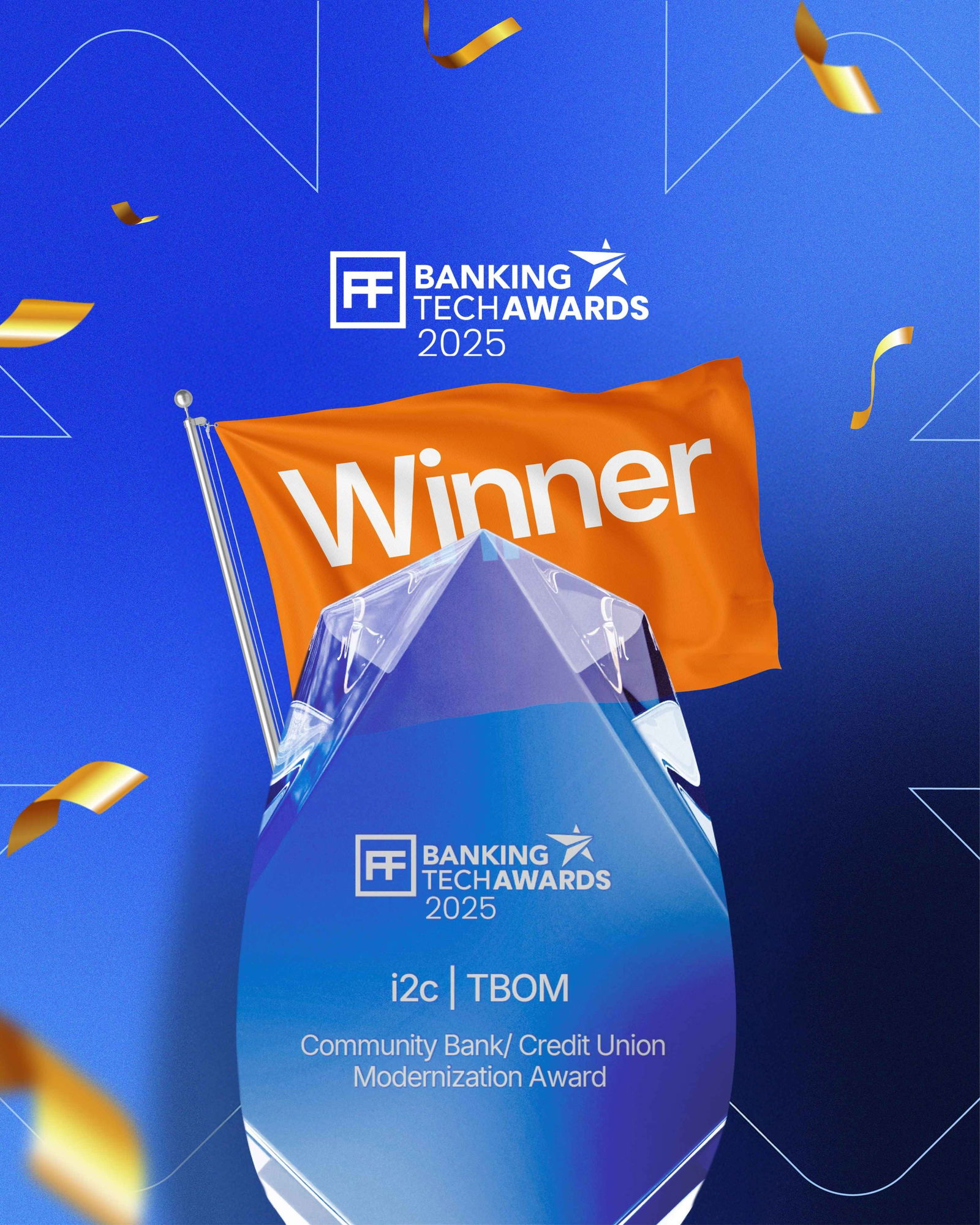 banking tech award graphic