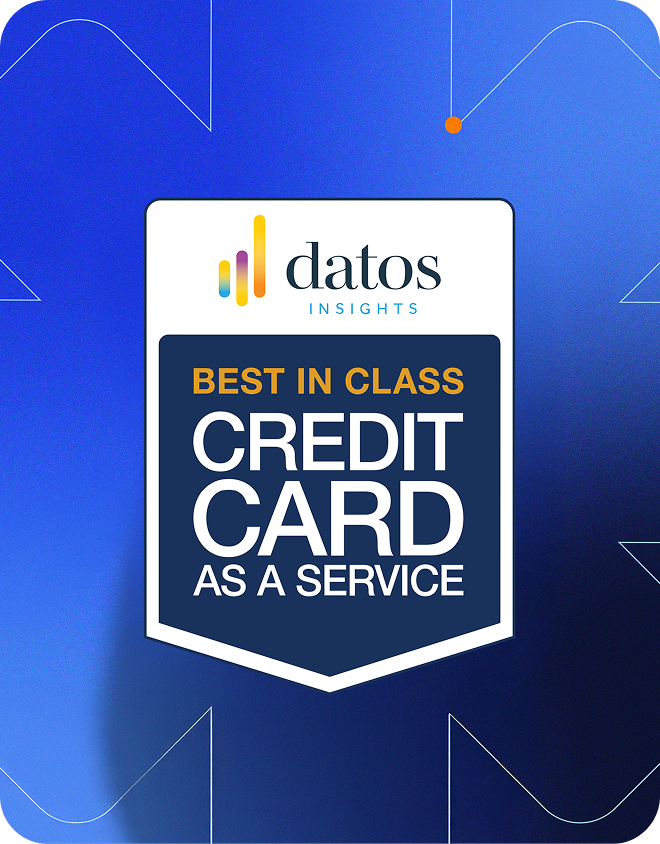 Datos best in class - Credit card as a service