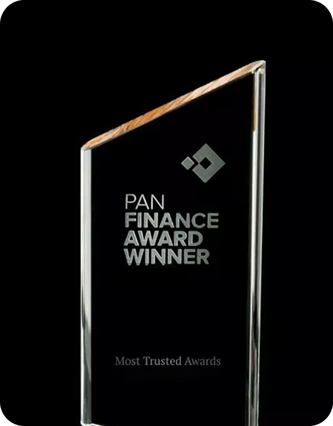 Pan finance award winner